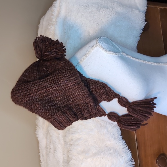 etsy Accessories - SLOUCH Knit Hoodie Hat